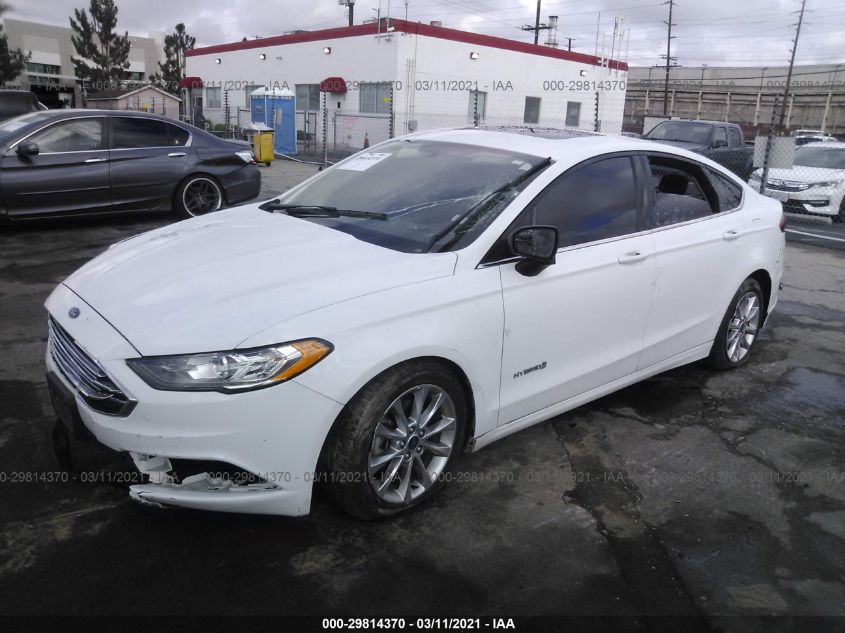 2017 FORD FUSION HYBRID SE 3FA6P0LU1HR295812
