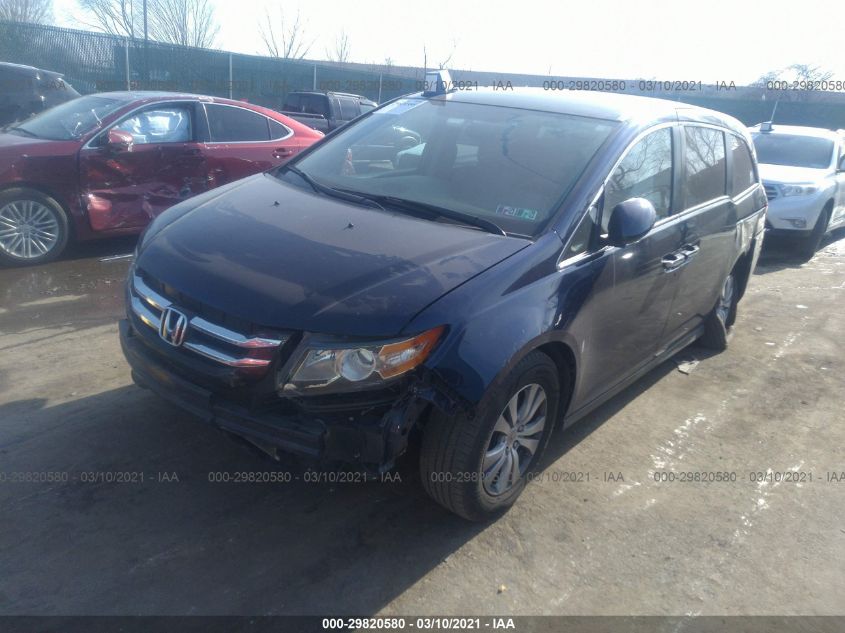 5FNRL5H30GB158165 2016 HONDA ODYSSEY, photo no. 2