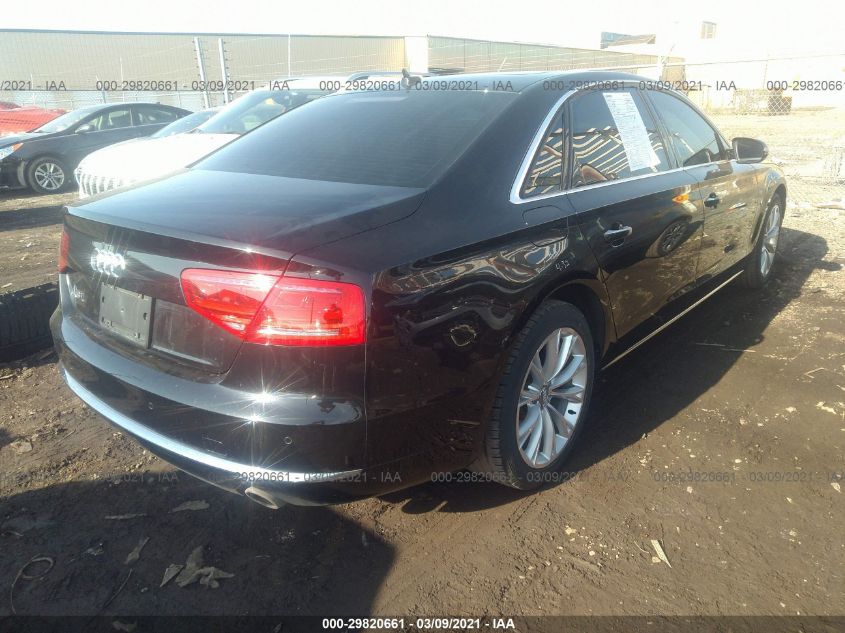 2013 AUDI A8 L 3.0L WAURGAFD4DN013939
