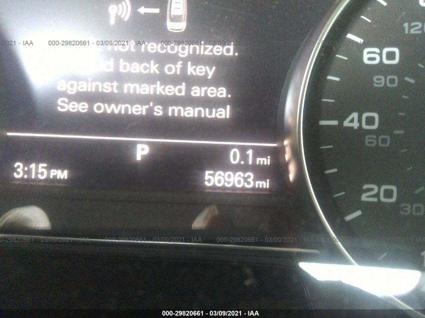 2013 AUDI A8 L 3.0L WAURGAFD4DN013939