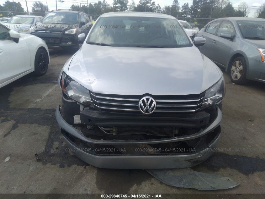 2013 VOLKSWAGEN PASSAT SE W/SUNROOF 1VWBP7A36DC070352