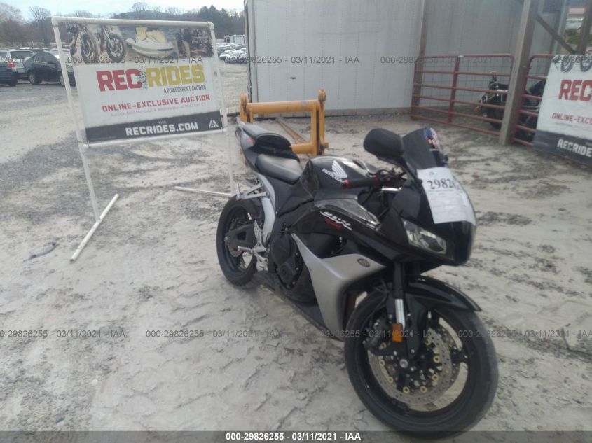 2007 HONDA CBR600 RR JH2PC40027M008074