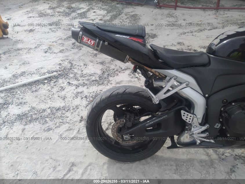 2007 HONDA CBR600 RR JH2PC40027M008074