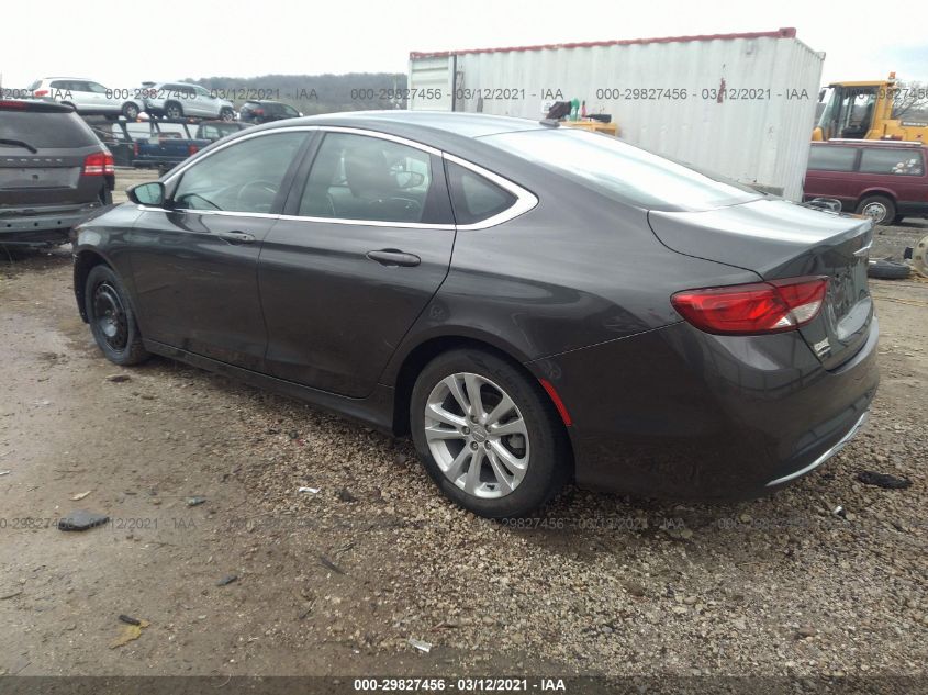 2015 CHRYSLER 200 LIMITED 1C3CCCAB6FN505272