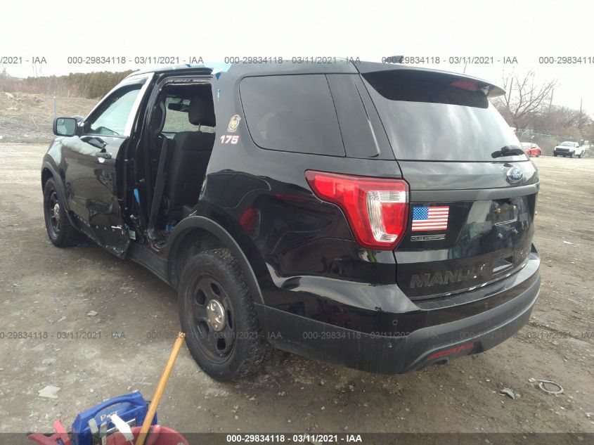 2017 FORD POLICE INTERCEPTOR 1FM5K8AR3HGE02895