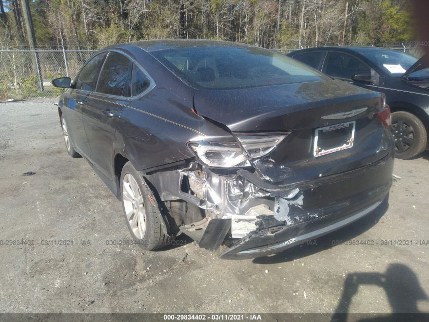 2015 CHRYSLER 200 LIMITED 1C3CCCAB3FN713237