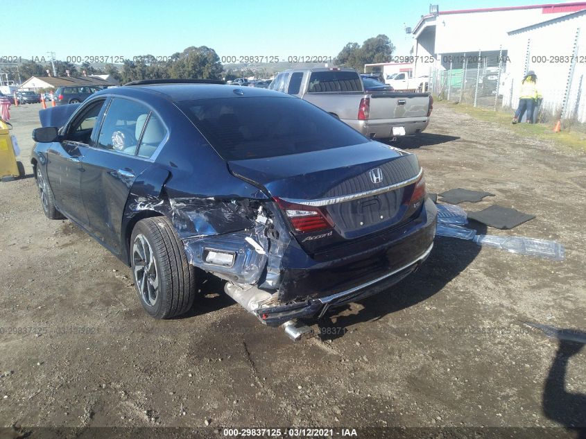 2017 HONDA ACCORD SEDAN EX-L V6 1HGCR3F8XHA042197