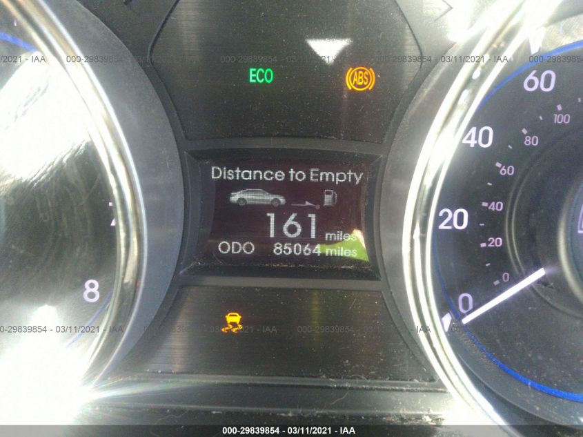2013 HYUNDAI SONATA GLS PZEV 5NPEB4AC7DH630574