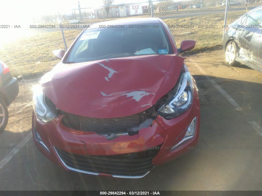 2014 HYUNDAI ELANTRA SE KMHDH4AEXEU117219