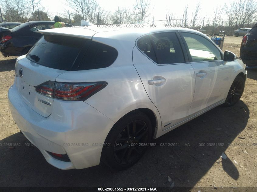 2015 LEXUS CT 200H HYBRID JTHKD5BH4F2228222