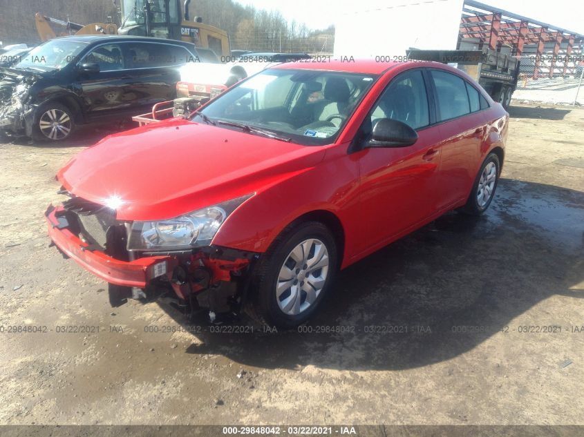 2014 CHEVROLET CRUZE LS 1G1PB5SH1E7204242