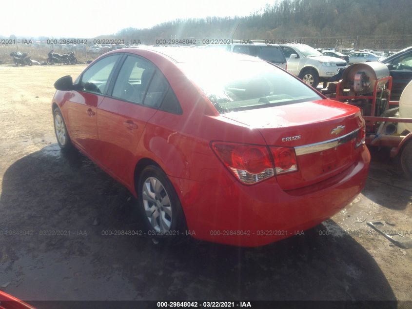 2014 CHEVROLET CRUZE LS 1G1PB5SH1E7204242