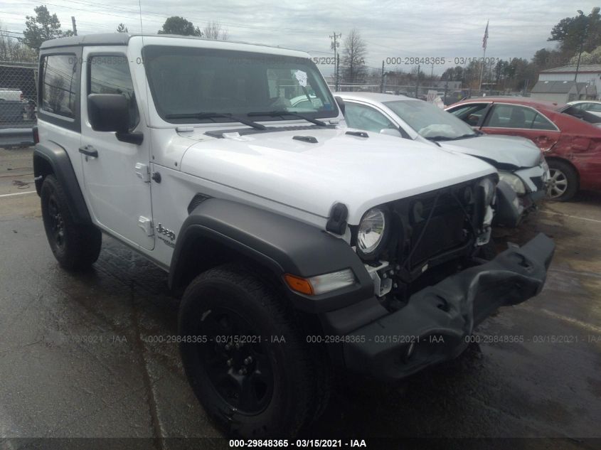 2018 JEEP WRANGLER SPORT 1C4GJXAN5JW293147