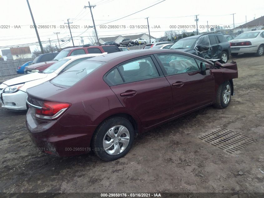 2013 HONDA CIVIC SDN LX 19XFB2F59DE079748