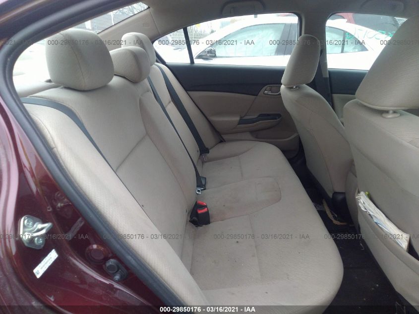 2013 HONDA CIVIC SDN LX 19XFB2F59DE079748
