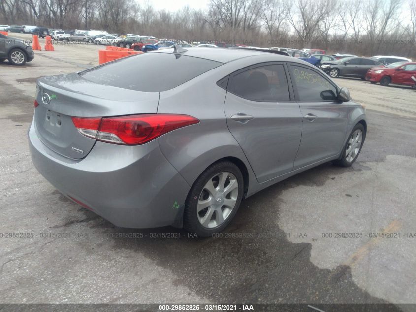 2013 HYUNDAI ELANTRA LIMITED KMHDH4AE6DU578951