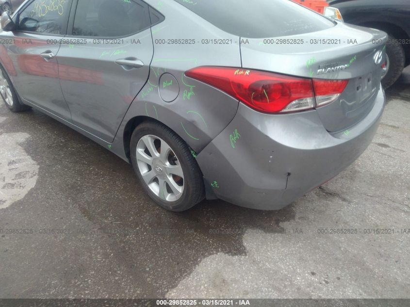 2013 HYUNDAI ELANTRA LIMITED KMHDH4AE6DU578951