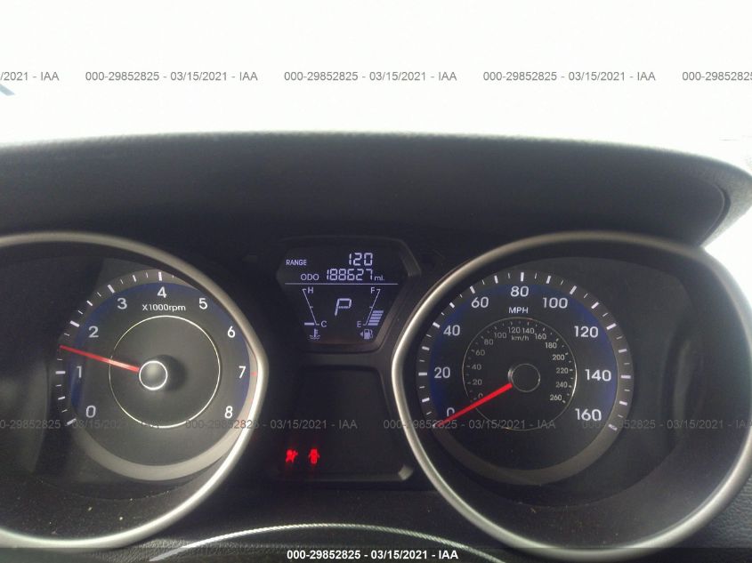 2013 HYUNDAI ELANTRA LIMITED KMHDH4AE6DU578951