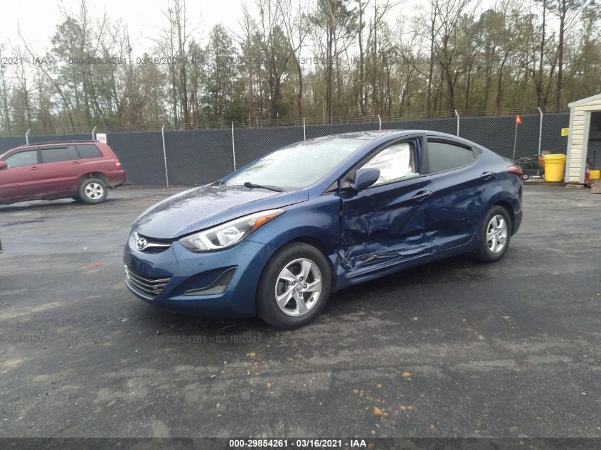 2015 HYUNDAI ELANTRA SE 5NPDH4AE6FH590471