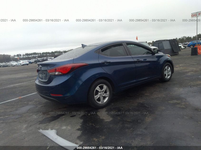 2015 HYUNDAI ELANTRA SE 5NPDH4AE6FH590471