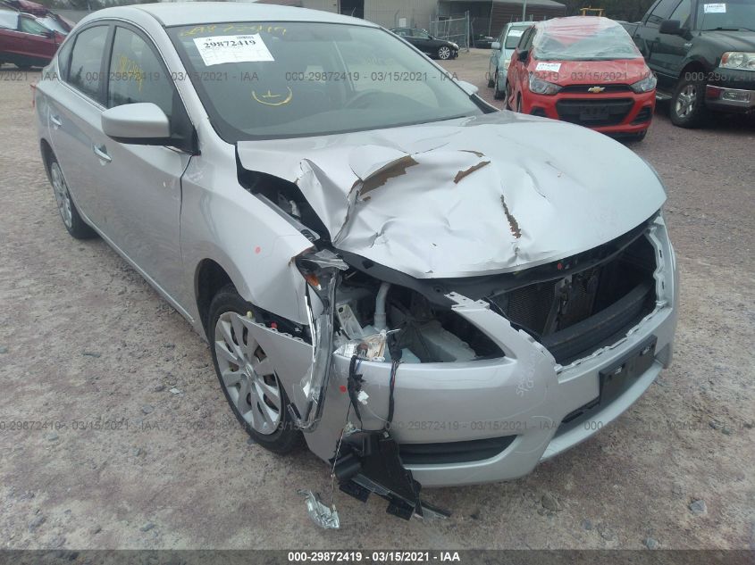 2015 NISSAN SENTRA SV 3N1AB7AP8FL631323