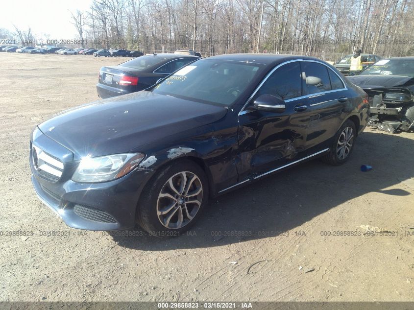 2015 MERCEDES-BENZ C-CLASS C 300 55SWF4KB7FU024089