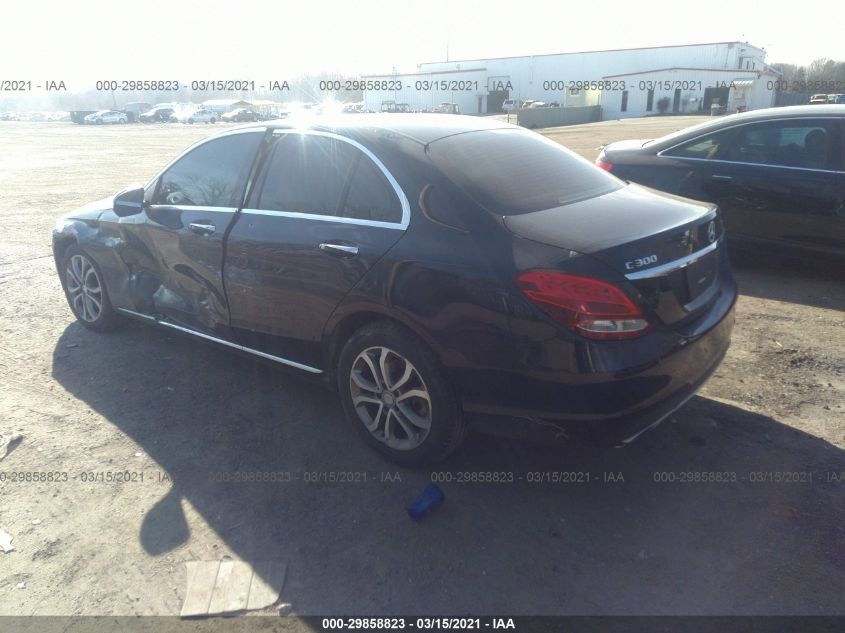 2015 MERCEDES-BENZ C-CLASS C 300 55SWF4KB7FU024089