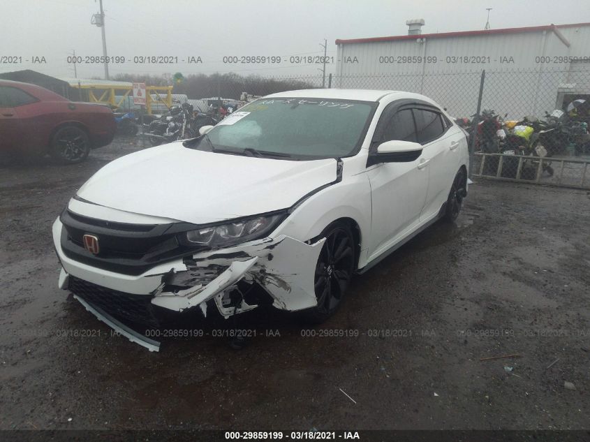 2017 HONDA CIVIC HATCHBACK SPORT SHHFK7H49HU233892