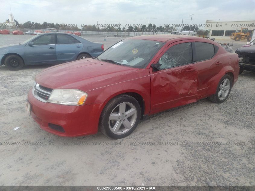 2013 DODGE AVENGER SE 1C3CDZAB3DN741536