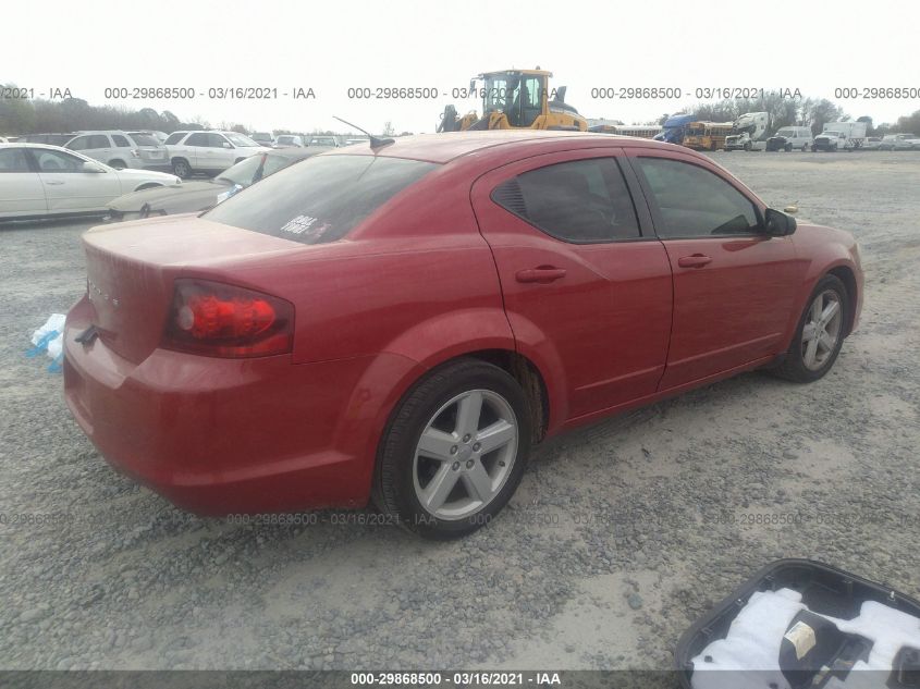 2013 DODGE AVENGER SE 1C3CDZAB3DN741536