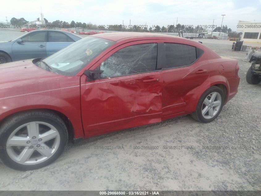 2013 DODGE AVENGER SE 1C3CDZAB3DN741536