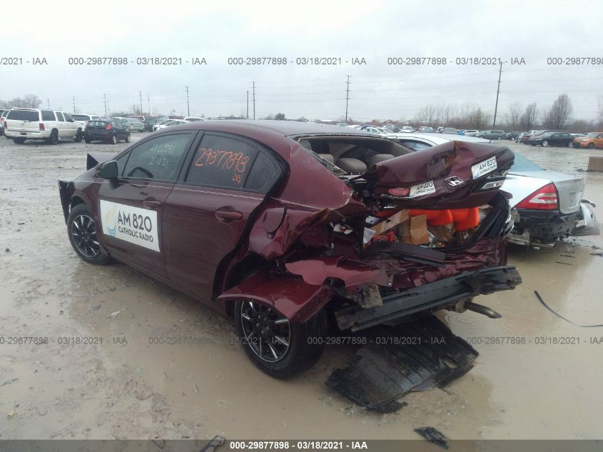 2013 HONDA CIVIC LX 19XFB2F51DE002775