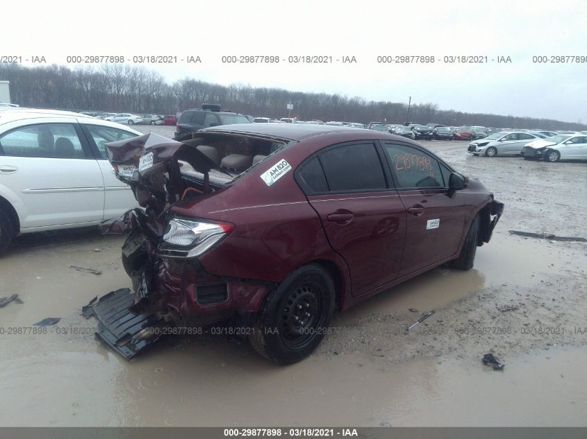 2013 HONDA CIVIC LX 19XFB2F51DE002775