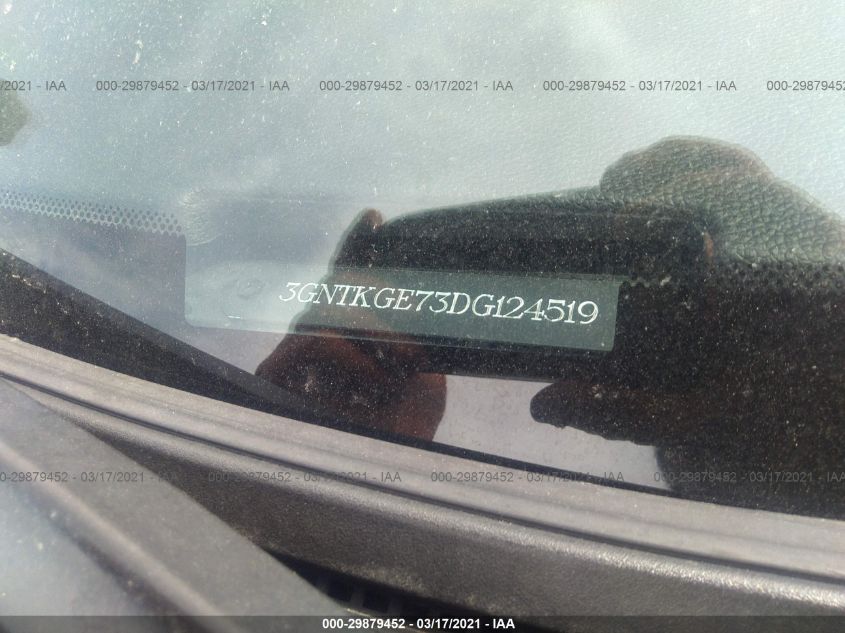 2013 CHEVROLET AVALANCHE LTZ 3GNTKGE73DG124519
