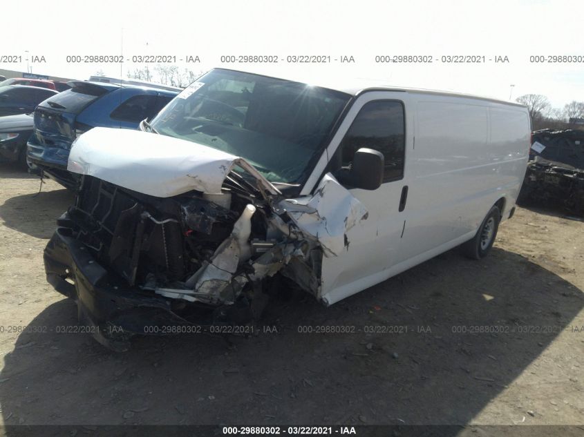 2013 CHEVROLET EXPRESS CARGO VAN 1GCWGGCG2D1114668