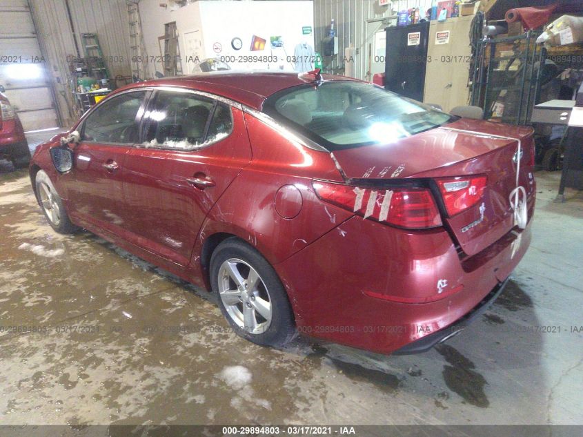 2014 KIA OPTIMA LX 5XXGM4A71EG297288