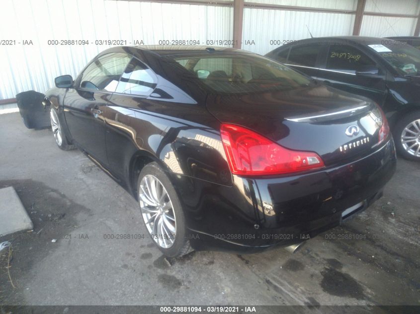 2013 INFINITI G37 COUPE X JN1CV6EL2DM981695