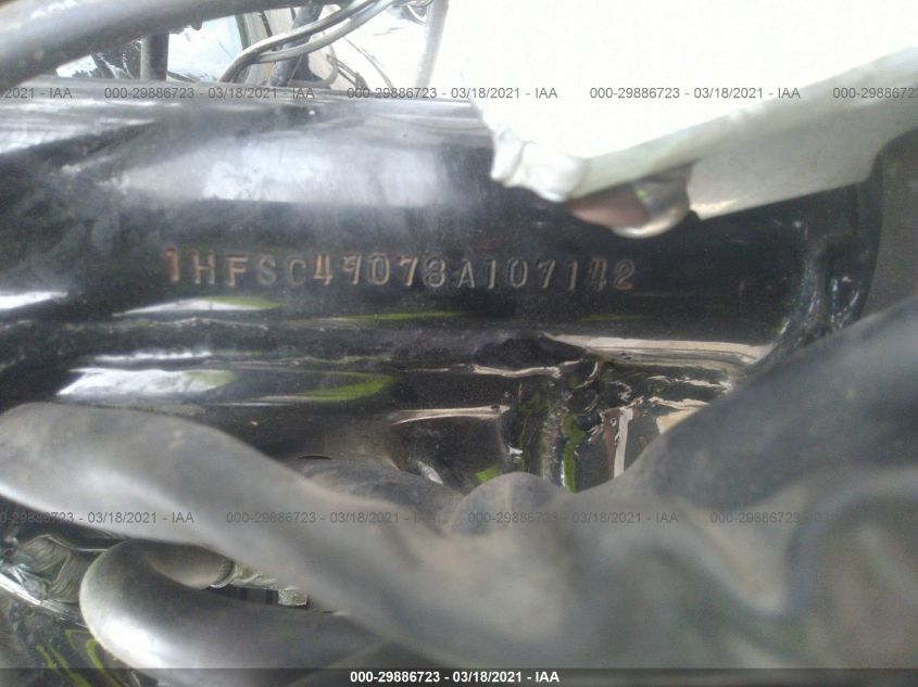 2003 HONDA VTX1800 R 1HFSC49073A107142