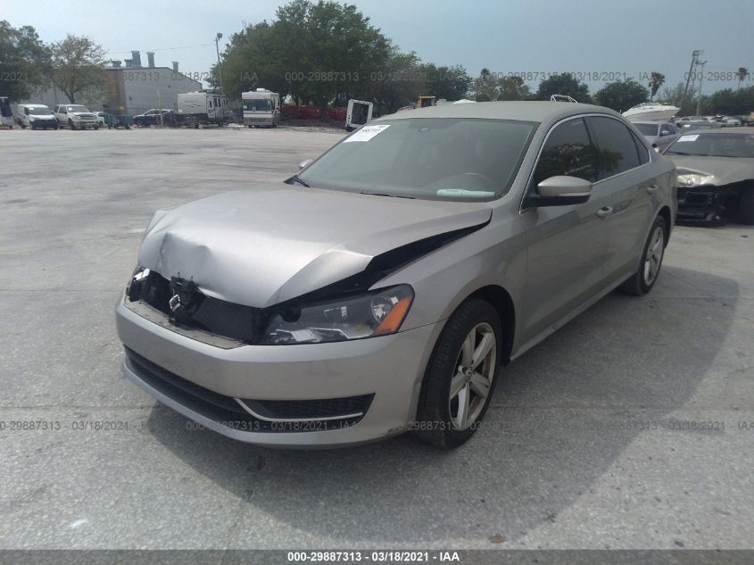 2014 VOLKSWAGEN PASSAT SE 1VWBS7A35EC057009