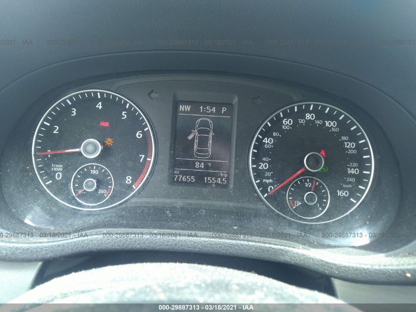 2014 VOLKSWAGEN PASSAT SE 1VWBS7A35EC057009