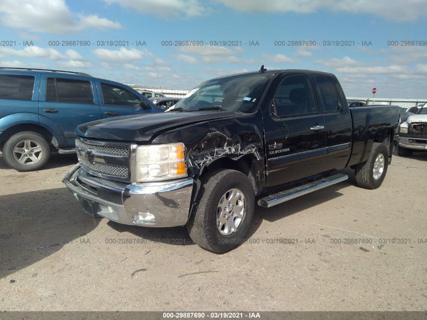 2013 CHEVROLET SILVERADO 1500 LT 1GCRCSE06DZ325854