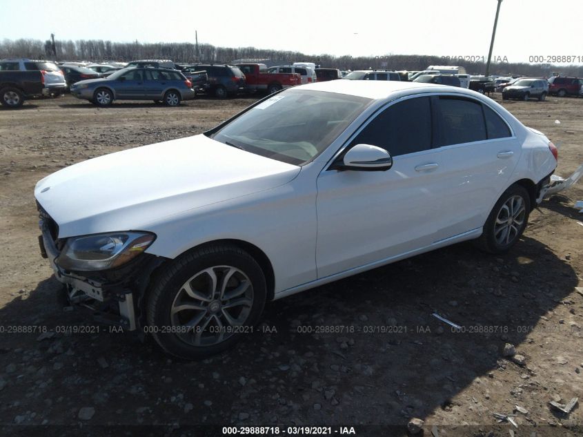 55SWF4KB5GU173909 2016 MERCEDES-BENZ C-CLASS, photo no. 2