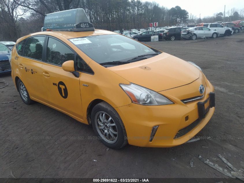 2014 TOYOTA PRIUS V TWO/THREE/FIVE JTDZN3EU8E3333008