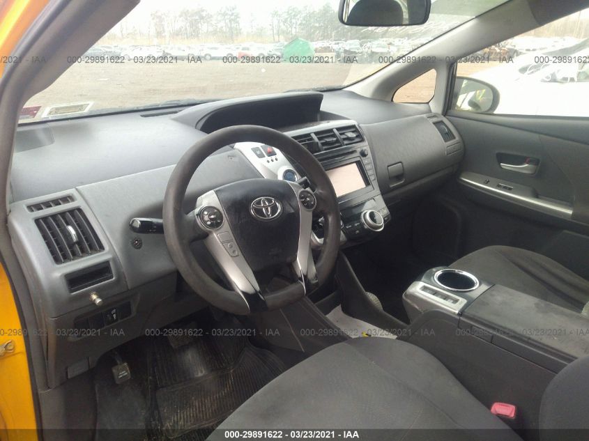 2014 TOYOTA PRIUS V TWO/THREE/FIVE JTDZN3EU8E3333008