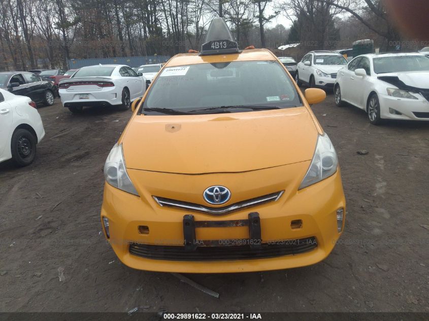 2014 TOYOTA PRIUS V TWO/THREE/FIVE JTDZN3EU8E3333008