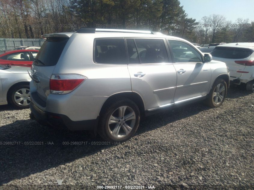 2013 TOYOTA HIGHLANDER LIMITED 5TDDK3EH1DS195721