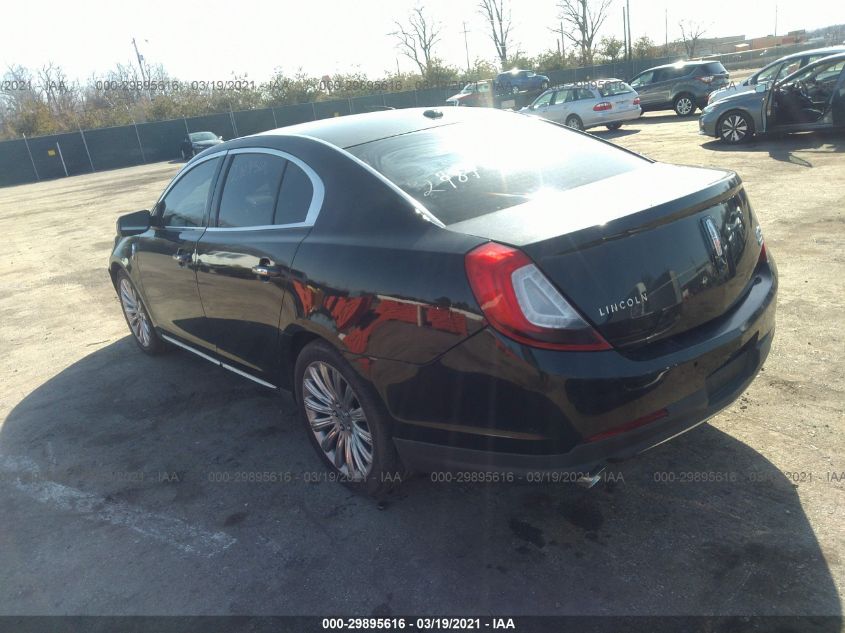 2014 LINCOLN MKS 1LNHL9EK0EG602870