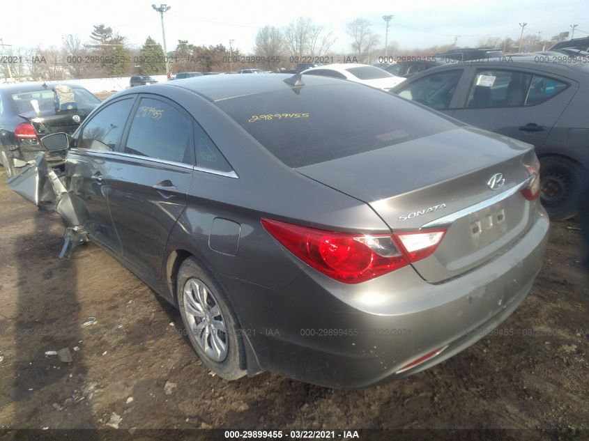 2013 HYUNDAI SONATA GLS 5NPEB4AC1DH537937