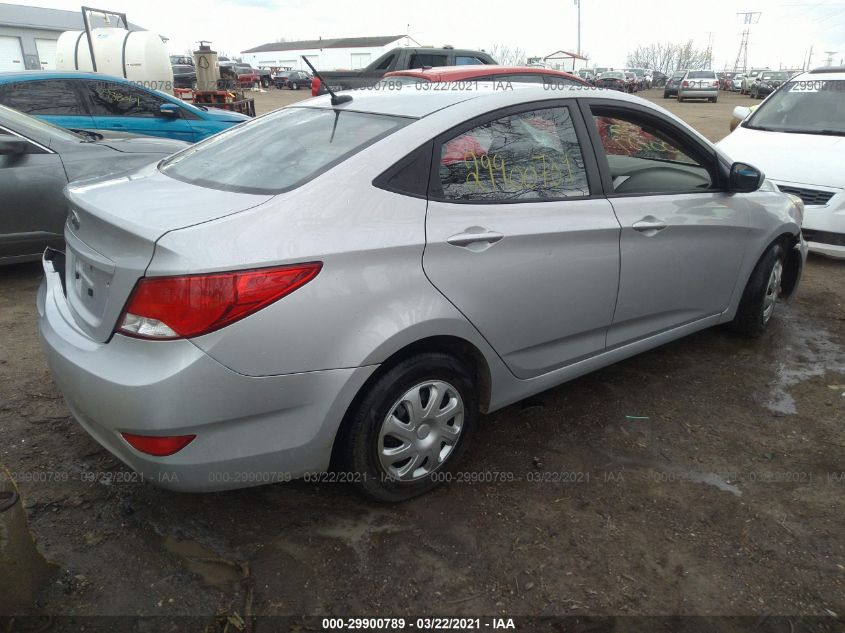 2015 HYUNDAI ACCENT GLS KMHCT4AE3FU817269