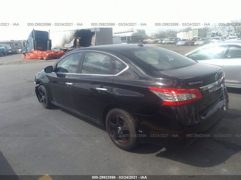 2013 NISSAN SENTRA SV 3N1AB7AP1DL719319